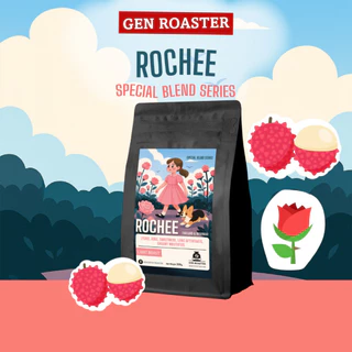 GEN Roaster Blend series เมล็ดกาแฟ Rochee คั่วอ่อน Light Roast ลิ้นจี่ กุหลาบ เบลนเมล็ดไทย เมียนมา 200 g.