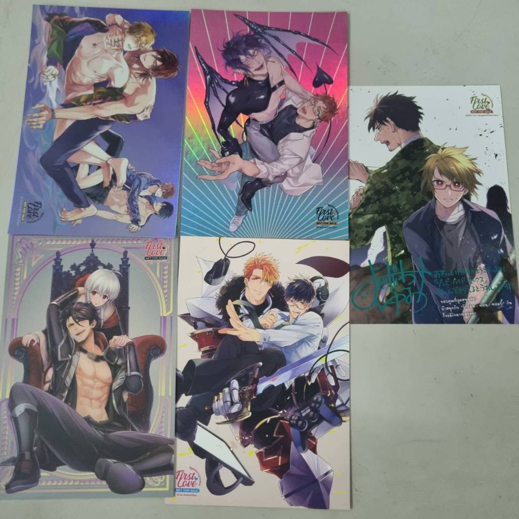โปสการ์ด Postcard การ์ตูน มังงะ First Love