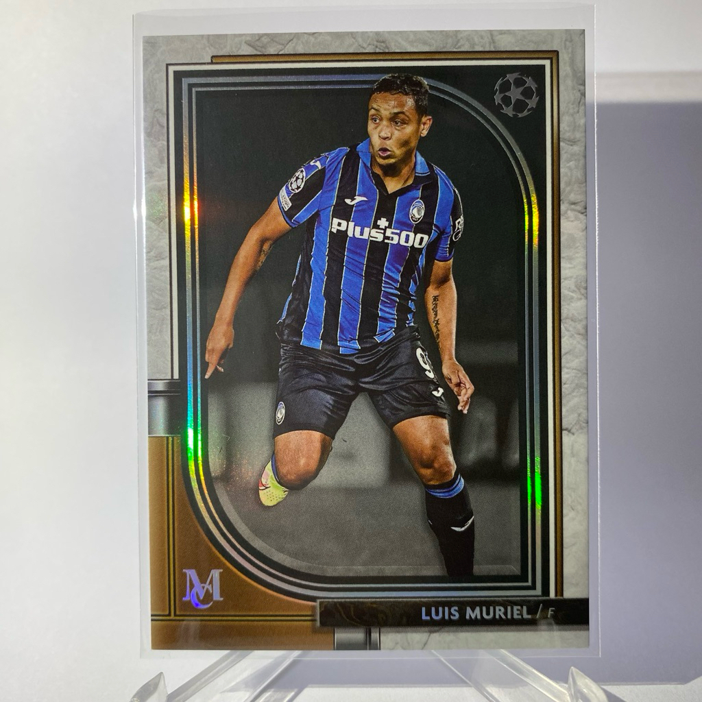 การ์ดนักฟุตบอล LUIS MURIEL, ATALANTA , MC, MUSEUM COLLECTION, TOPPS 2022