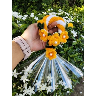 💐 พวงมาลัย พร้อมใส่ธนบัตร 5 ใบ รองรับ 20,50,100,500,1000 พร้อมส่ง ราคาถูก