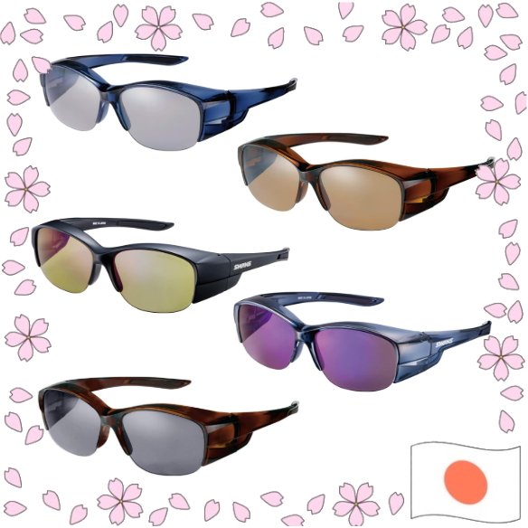 Swans OG5 Polarized Over Glasses Sunglasses Ultra Lens Variant Men Women【ส่งตรงจากญี่ปุ่น】