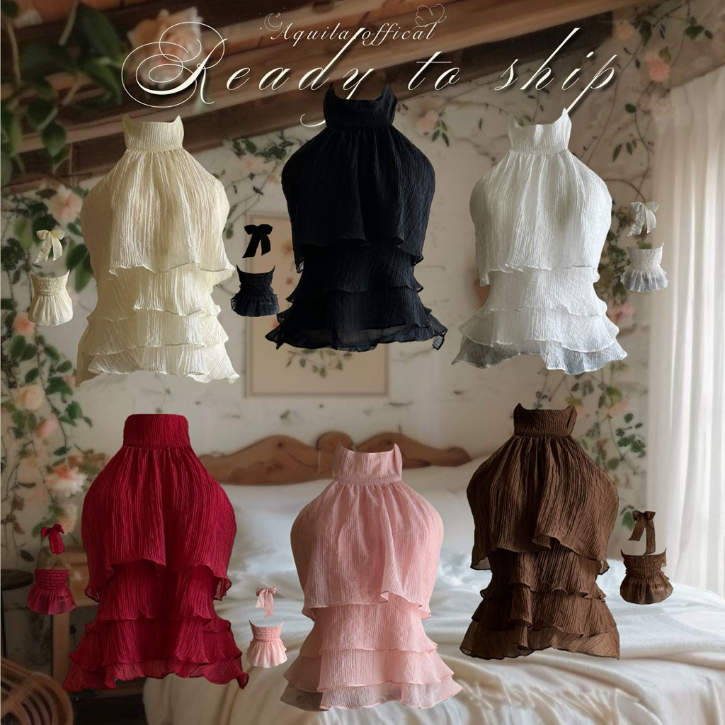 🍂รุ่นยอดฮิต 🛁ท้อปผูกคอ ฟองน้ำในตัว สม้อคด้านหลัง ใส่ง่าย ใส่ยังไงก็จึ้ง วันง่ายๆสบายๆ อยากเรียบหรูแนะนำตัวนี้เลยค่า