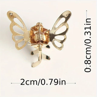 กิ๊บติดผ้าคลุมผม กิ๊ฟติดผม ลายผีเสื้อ กิ๊บติดฮิญาบ Mini Butterfly Hijab Clip เครื่องประดับฮิญาบ