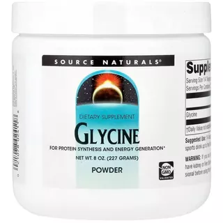 (พร้อมส่ง) NOW Foods / Nature's Life / Best Naturals / Source Naturals Glycine Pure Powder. ไกลซีน ผง