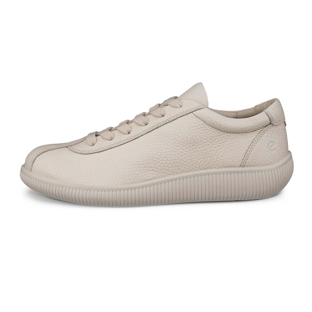 ECCO รองเท้าผ้าใบผู้หญิง รุ่น SOFT ZERO สีเบจ