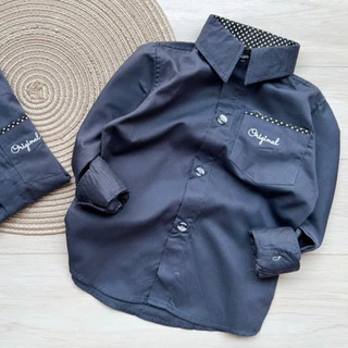 เสื้อเชิ้ตเด็ก คอปก พร้อมส่งจ้า