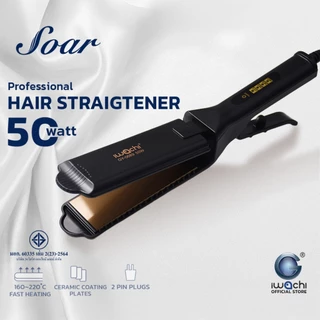 IWACHI เครื่องหนีบผม GY-0689 50วัตต์ ร้อนเร๊วภายใน 30วินาที ปรับความร้อนได้ 4ระดับ ผมเรียบตรงเงางาม