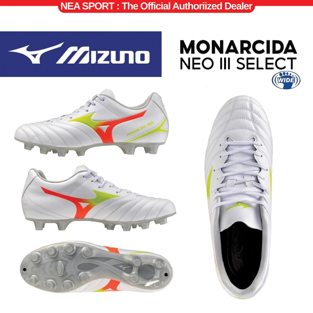 MIZUNO Monarcida Neo III Select รองเท้าฟุตบอล สตั๊ด thumbnail 3