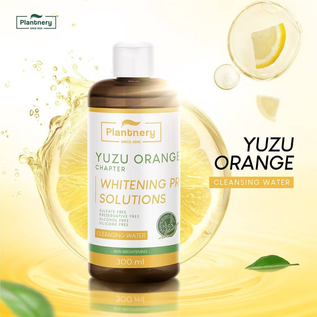 ลด 50% Plantnery Yuzu Orange First Cleansing Water 300ml