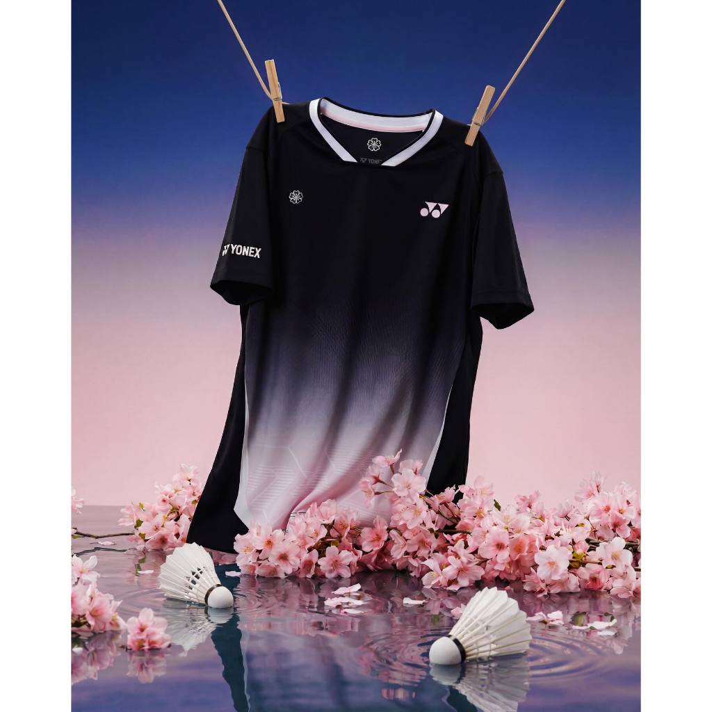 [ของแท้ พร้อมส่ง ] เสื้อแบดมินตัน Yonex Made In Korea 26SS Cherry Blossom Edition รุ่น 262TS001M / 262TS002F