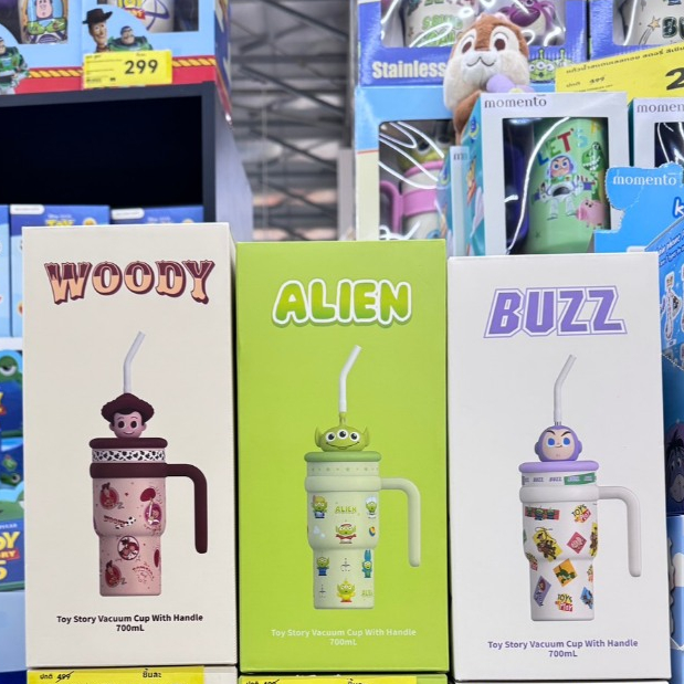 แก้วเก็บความเย็น (หูเดี่ยว) Toy Story ทอยสตอรี่ บัสไรเยีย อาเลี่ยน