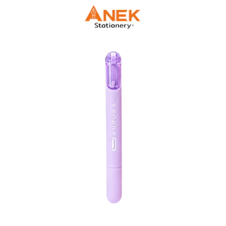 Quantum ปากกาไฮไลท์ ปากกาเน้นข้อความ ออโรร่า กลิตเตอร์ ควอนตั้ม 12 เฉดสี (จำนวน 1 ด้าม)