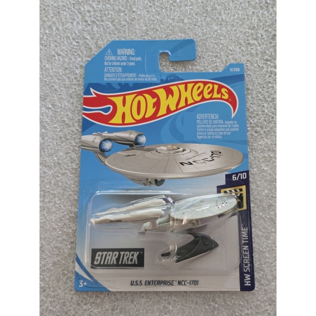 Hotwheels u.s.s.enterprise ncc 1701