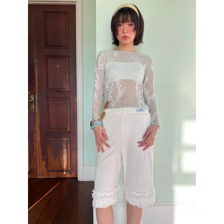 PEANUT LEGGING(Black)&PANTS (White•Blue)