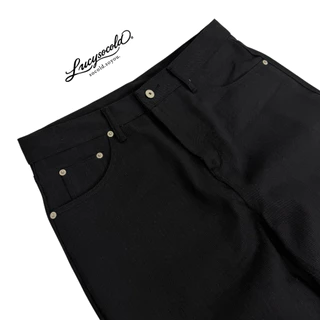 BLACK DUST BOOTCUT LUCYSOCOLD กางเกงยีนส์ กางเกงยีนส์ทรงบูทคัต