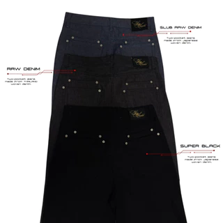 BLACK DUST BOOTCUT LUCYSOCOLD กางเกงยีนส์ กางเกงยีนส์ทรงบูทคัต