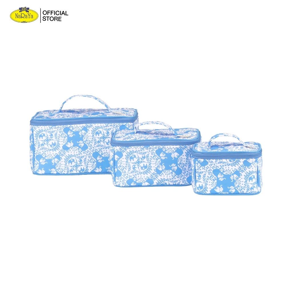 NaRaYa กระเป๋าเครื่องสำอาง (เซต 3 ชิ้น) NB-37AN/LMS
