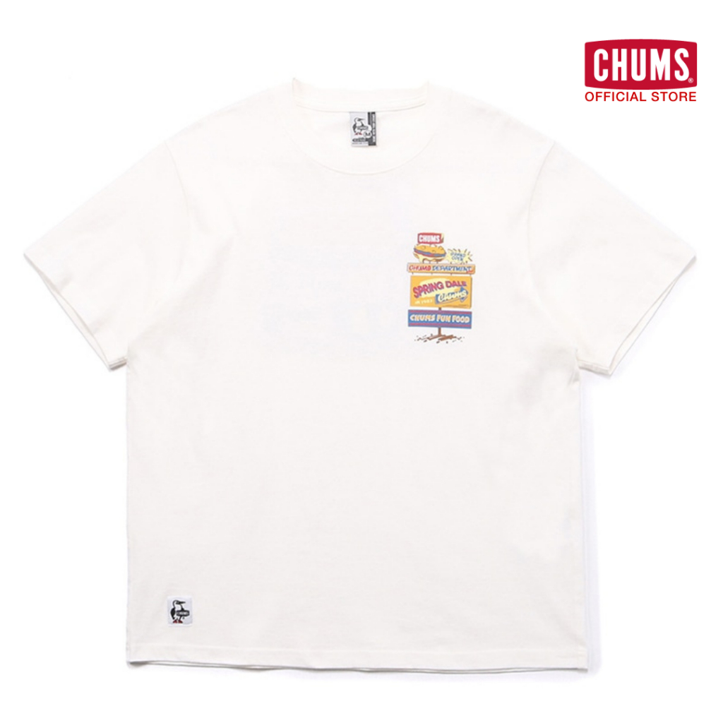 CHUMS Depart T-Shirt / เสื้อยืด ผ้าคอตตอน ธีม "ห้างในฝันที่มีแต่ CHUMS ทั้งตึก" สุดลิมิเต็ด ชัมส์