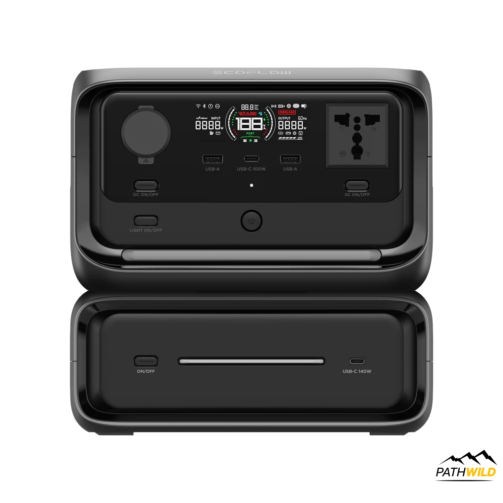 ECOFLOW RIVER 3 Max Plus Portable Power Station 858Wh 600W เครื่องสำรองไฟขนาดพกพา(รับประกัน5ปี)