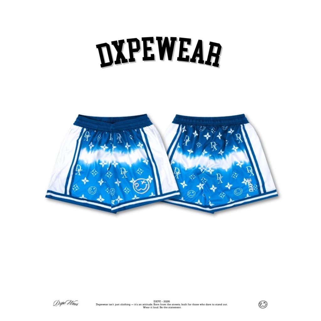 กางเกงขาสั้น กางเกงบาส กางเกงสตรีท DXPE- ParisainCollection
