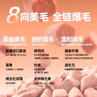 ใหม่!!ถังม่วง,เขียว RANOVA Five Treasures Freeze-Dried Complete Meal อาหารแมวฟรีซดราย 300กรัม (20ซอง×15กรัม)