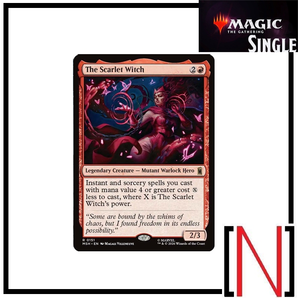 [MTG][Single][MSH] The Scarlet Witch ระดับ Rare [ภาษาอังกฤษ]