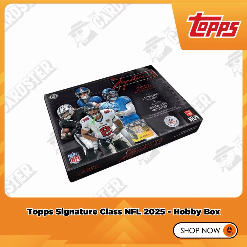 [พร้อมส่ง] Topps Signature Class NFL 2025 - Hobby Box