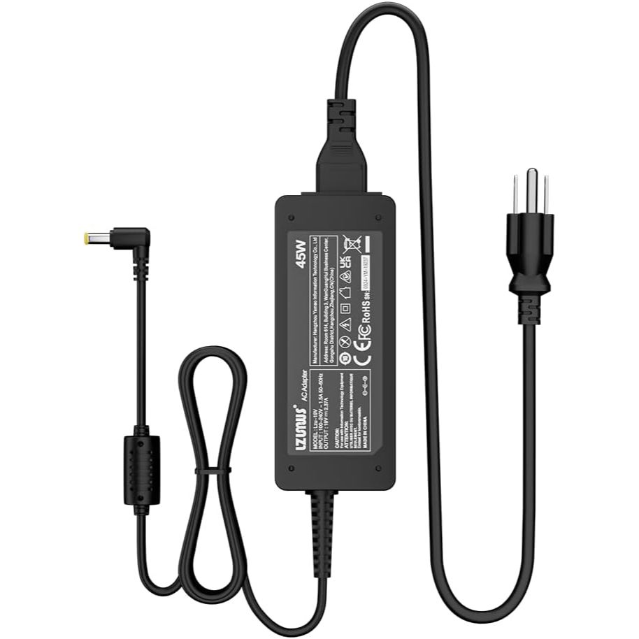 อะแดปเตอร์โน๊ตบุ๊ค Acer 45W 19V 2.37A 5.5x1.7mm Aspire P255 v15 5750 1400 Aspire 3/5 Laptop Adaptor