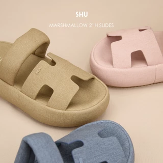 SHU MARSHMALLOW 2" H SLIDES รองเท้าสวม