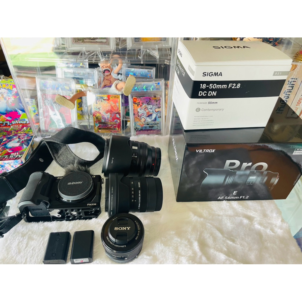 Sony ZV-E10 และเลนส์ (Lens Kit / Sigma 18-50 F2.8 / Viltrox 56 F1.2 Pro)