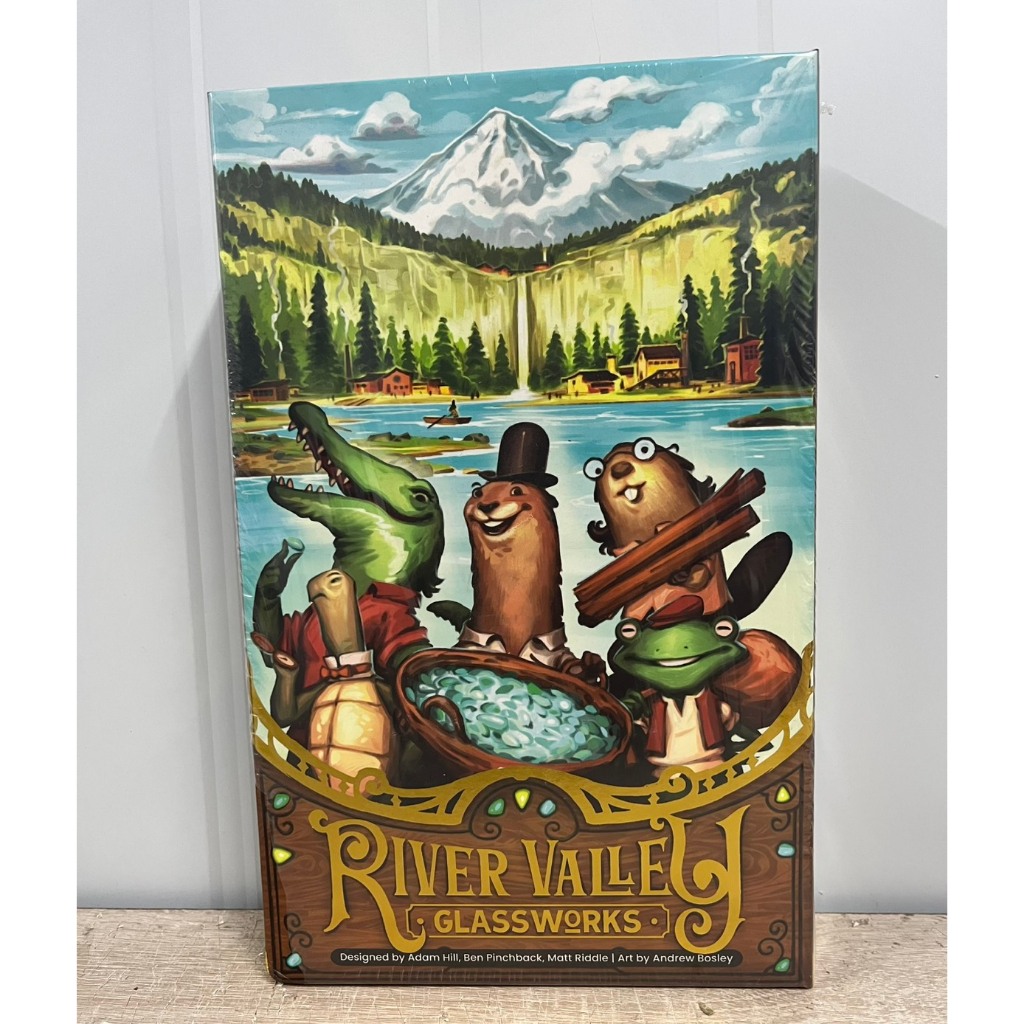 RIVER VALLEY GLASSWORKS EN - ฺBoardgame