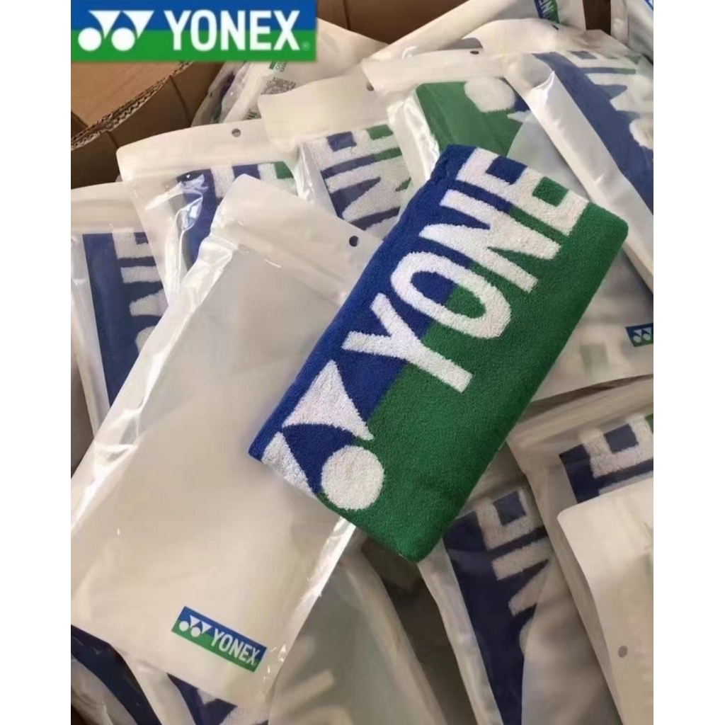 🛒(พร้อมส่ง) ผ้าขนหนู สำหรับเช็คหน้า Yonex Sport Towels (AC1204CR) จำนวน 1 ผืน/แพค สินค้ารับประกันของแท้ 💯%