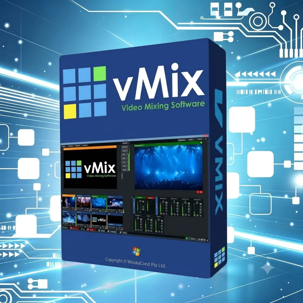 vMix Pro 28 โปรแกรมสตรีมมิ่งสด สำหรับ Windows ✅ รองรับ Windows 11