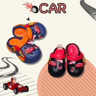 รองเท้าแตะเด็ก YOY แม็กโค Car รองเท้าเด็กหัวโต รองเท้าเด็กผู้ชาย (SK107)