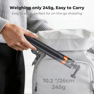 K&F CONCEPT ไม้เซลฟี่ 1.42m tripod Auto-Open&Close for GoPro/Insta360 X5 Ace Pro/DJI OSMO Action