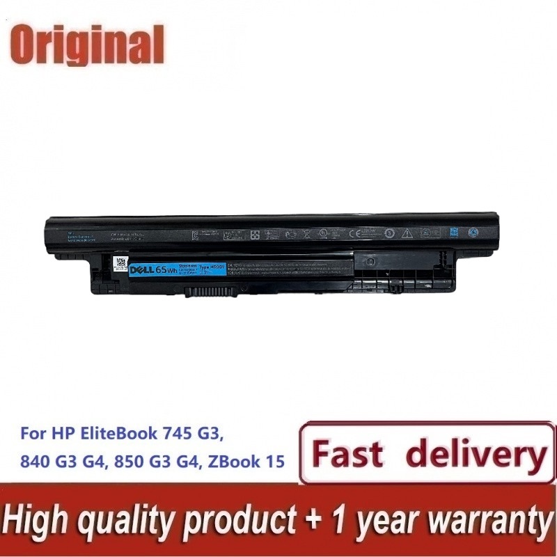 MR90Y แบตเตอรี่ใหม่สำหรับ Dell 3421 3437 3442 3443 3521 5421 5437 5537 MR90Y