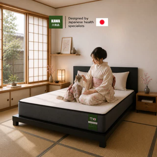 KAWA ที่นอน SHINRIN PE Foam 100% หนา 6 นิ้ว ที่นอนญี่ปุ่นเพื่อสุขภาพ รองรับสรีระ นุ่มแน่น นอนสบาย