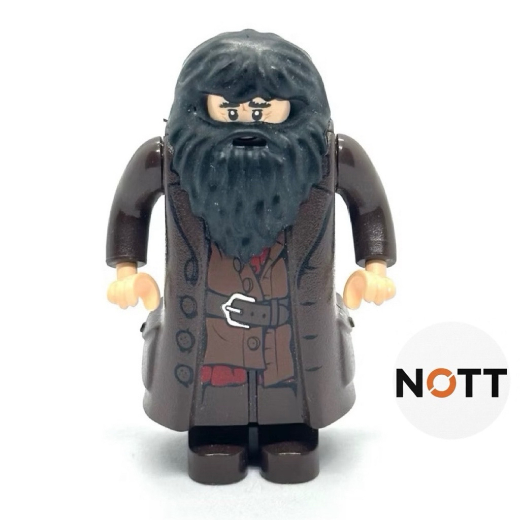 (ของแท้100%)Rubeus Hagrid Minifigure Lego Harry Potter Hagrid's Hut, Diagon Alley HP111