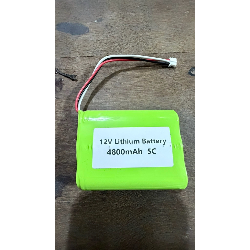 pack 12v 4800mah 5C(สามารถใช้กับอุปกรณ์ที่ใช้แรงดันสูงได้) แบตเตอรี่ 18650 แพ็ค ใช้ได้กับ 11.1 - 12.6v มี BMSลำโพงบลูทูธ
