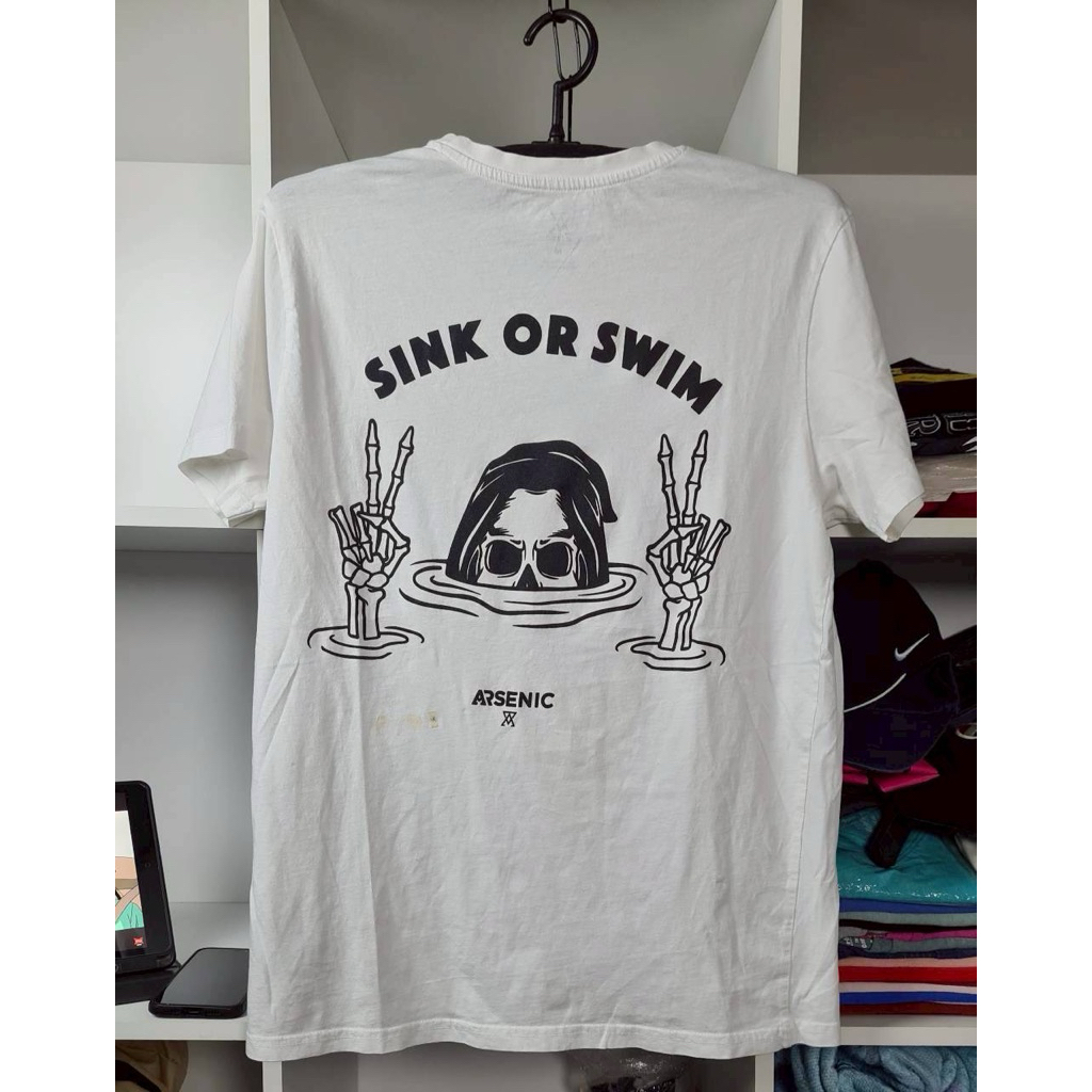 เสื้อ ลายกะโหลก Arsenic (M)