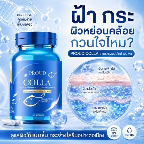 CL🔥คอลลาเจนตัวแรง #COLLAGEN #คอลลาเจนเพียว โกงอายุ ผิวเนียนกระชับ ลดริ้วรอย แก้หลุมสิว บำรุงกระดูก