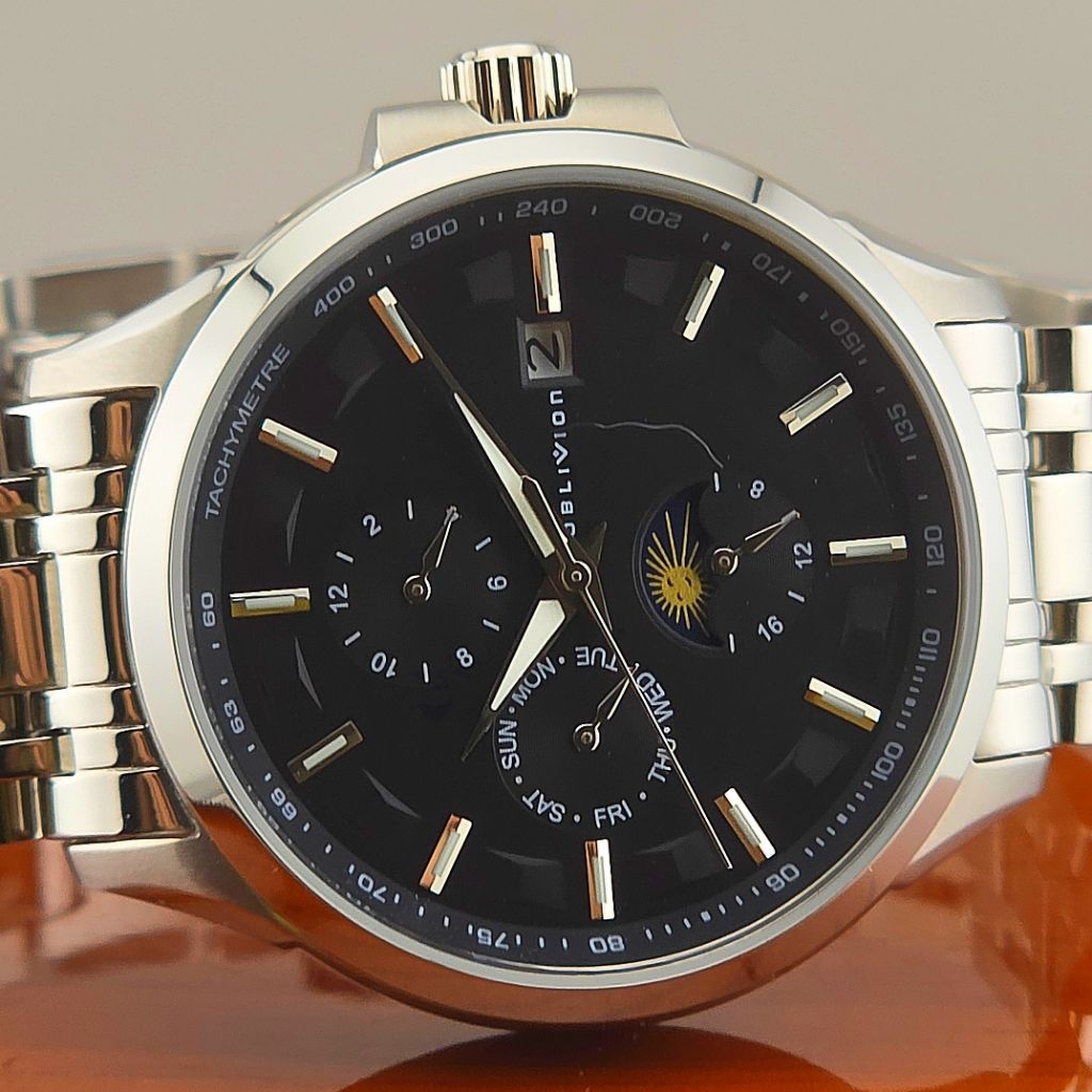 Oblivion Luxury Watch Automatic Sun&Moon Ref. OBV1130V