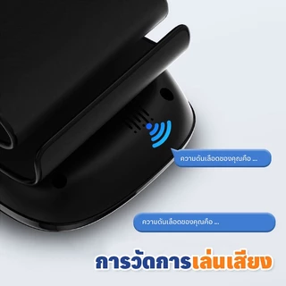 A02 เครื่องวัดความดันโลหิตแบบพกพาเครื่องวัดความดันโลหิตสูงอัตโนมัติแม่นยำ LED ความละเอียดสูงหน้าจอขนาดใหญ่เสียงออกอากาศ