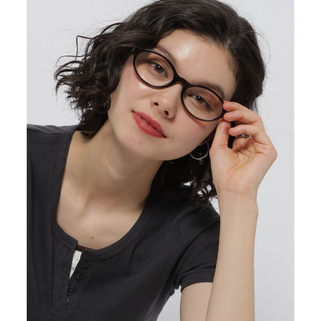 niko and ... แว่นตาแฟชั่น แนวสตรีท 90s Oval-shaped fashion glasses