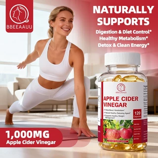 2 ขวด ACV|Apple Cider Vinegar | 1000 มก น้ำส้มสายชูแอปเปิ้ล | รองรับระบบภูมิคุ้มกันและปรับสมดุลคอเลสเตอรอ