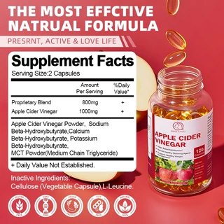 2 ขวด ACV|Apple Cider Vinegar | 1000 มก น้ำส้มสายชูแอปเปิ้ล | รองรับระบบภูมิคุ้มกันและปรับสมดุลคอเลสเตอรอ