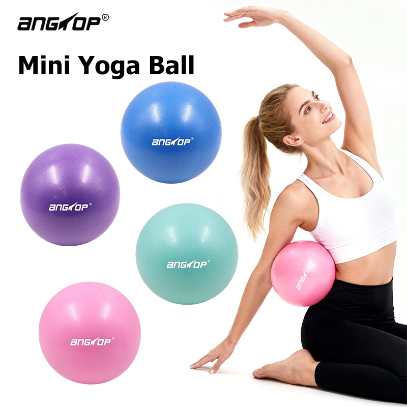 ANGTOP ลูกบอลโยคะ 25cm Mini Yoga Ball pvc หนาขึ้น กันการระเบิด ลูกบอลพิลาทิส/โยคะ กันสึกหรอ บอลโยคะ pilates ball
