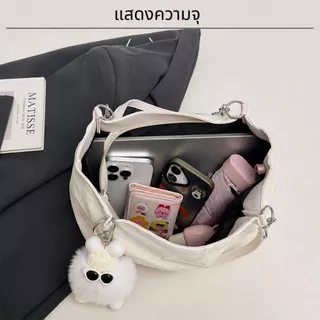 กระเป๋าผ้า Tote bag กระเป๋าโท้ทหนังแฟชั่นสำหรับผู้หญิง กระเป๋าสะพายไหล่หรูหราและอินเทรนด์