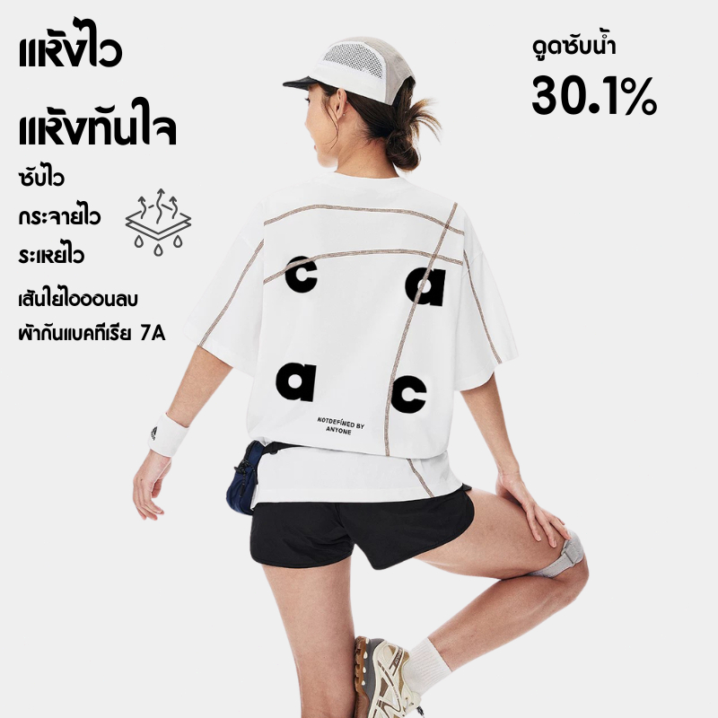 【ส่งไว 24ชม.】COME ALIVE เสื้อยืดผู้ชาย เสื้อยืดแฟชั่น เสื้อยืดโอเวอร์ไซส์ ผ้าคอตตอน 100% แขนสั้น ลายตัวอักษร แฟชั่นมินิม