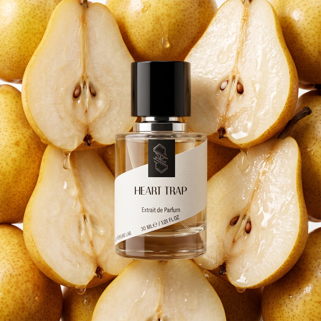 HEART TRAP กลิ่นลูกแพร น้ำผึ้ง ปลายกลิ่นแอมเบอร์และ white musk ขนาด30มล KSH PERFUME